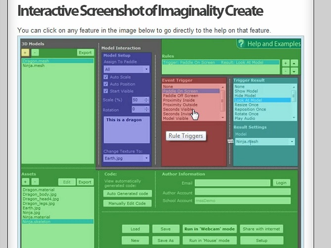 Imaginality Create help and resources website released